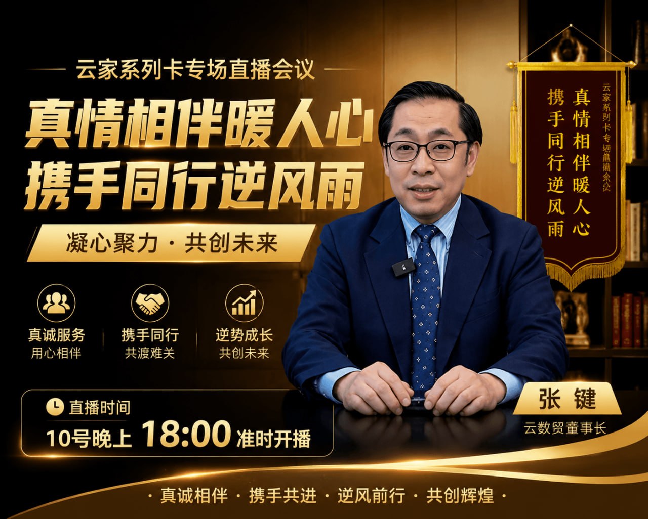 张健在线直播会议